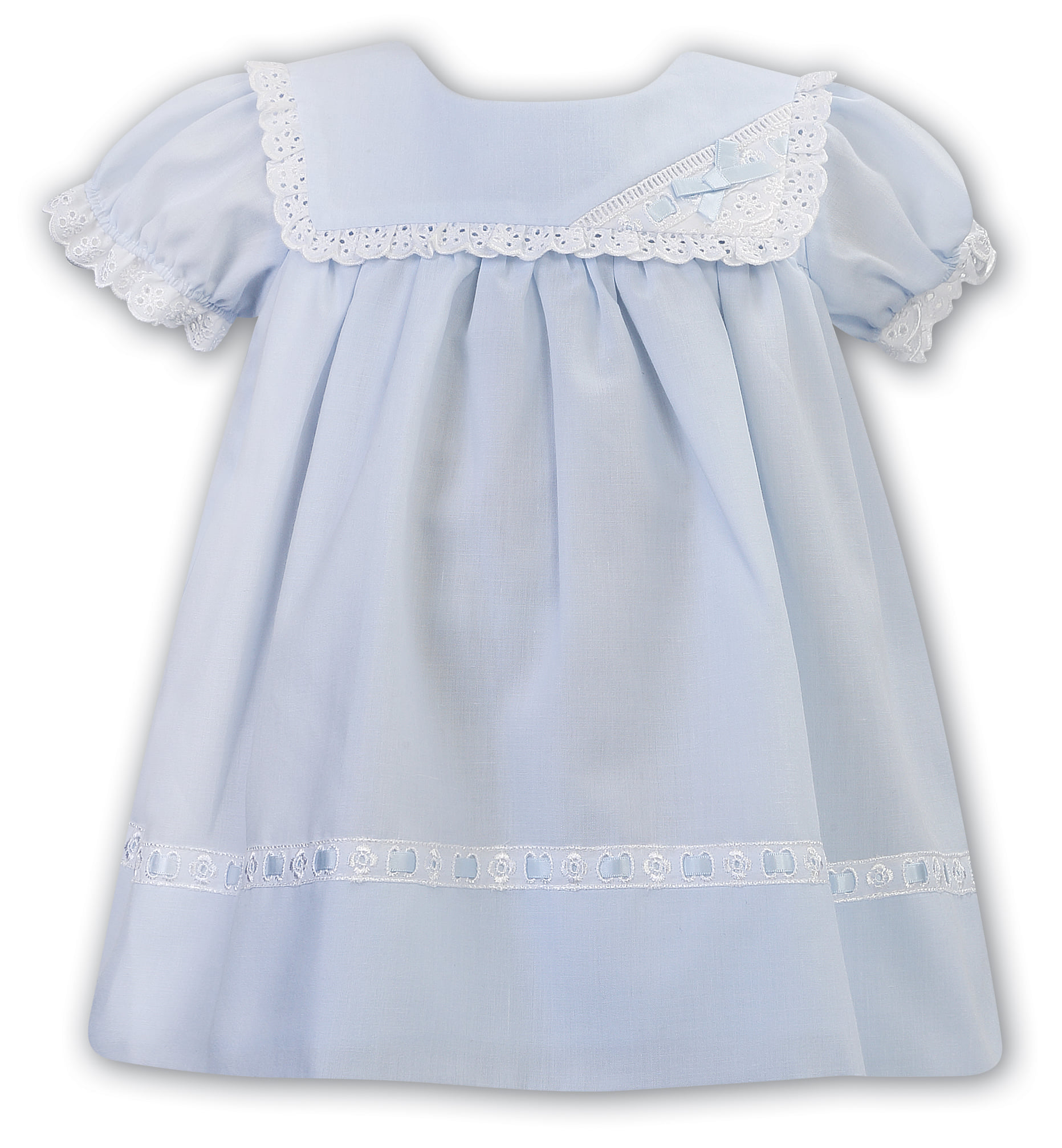 Sarah Louise Short Style Christening Dress with Matching Bonnet - 0011 –  Hopscotch Kids Store